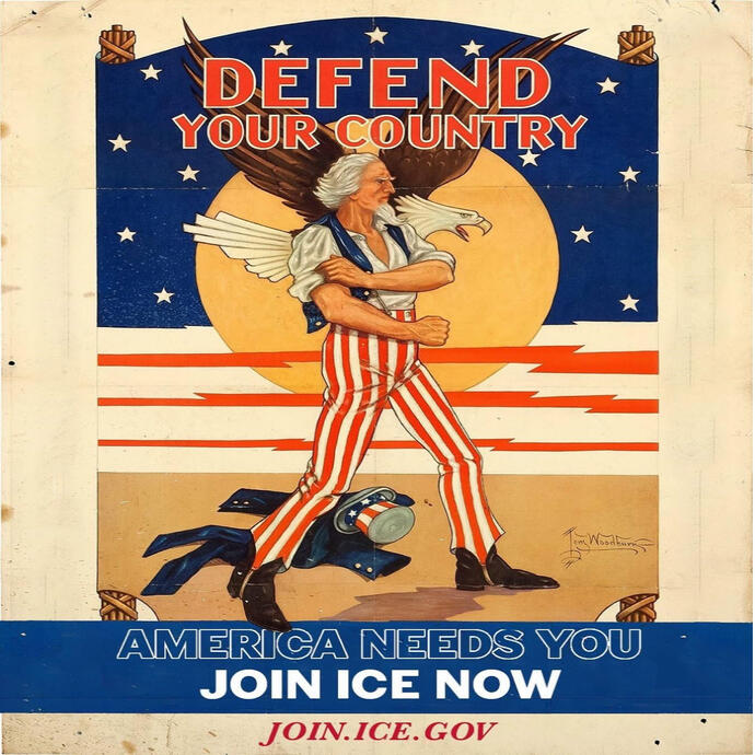 The border is finally being sealed,but the fight isn’t over. America still needs you. JOIN.ICE.GOV