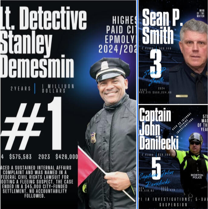 BOSTON POLICE: the betrayal of the badge and the theft of public trust.